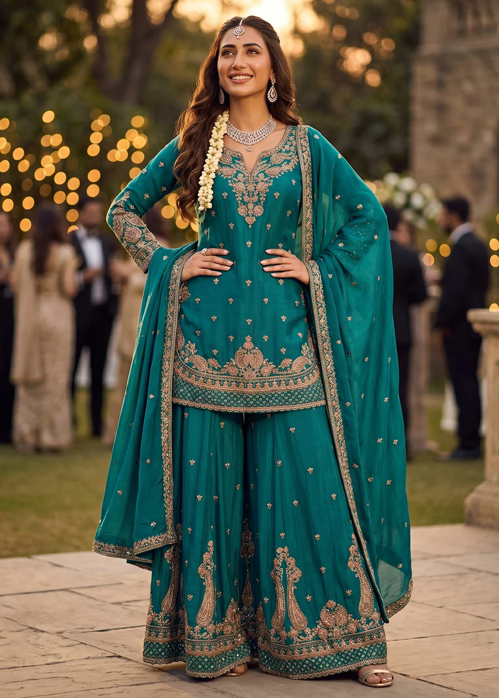 Designer Wedding Sharara Suits in Australia & New Zealand Online
